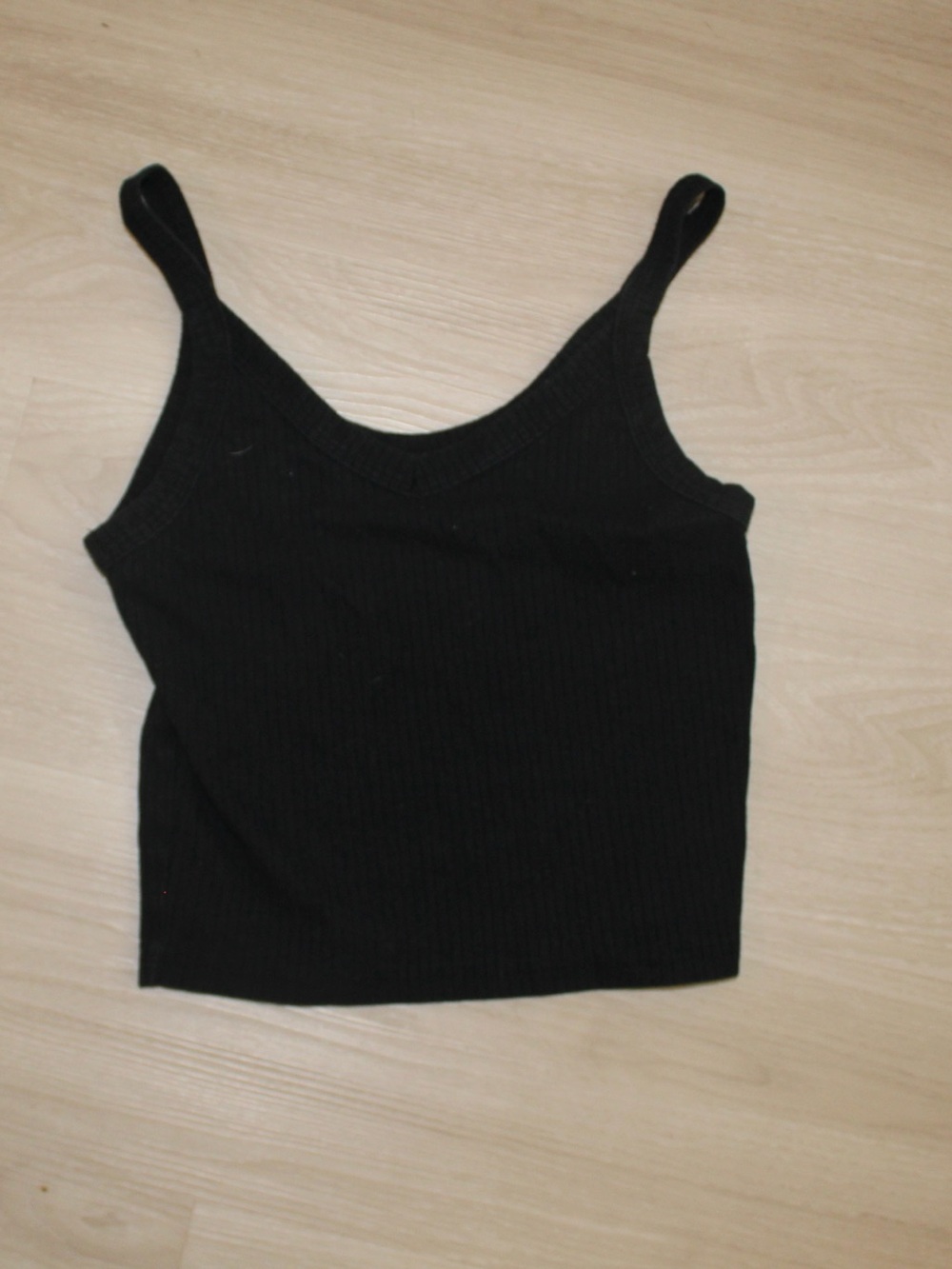 Target Black Ribbed Tank Top - Women's
